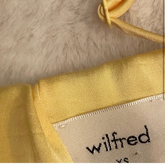 Aritzia Wilfred Sonnet Camisole Crop Top in Yellow - Picture 3 of 3